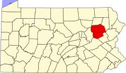 Desedhans Luzerne County yn Pennsylvania