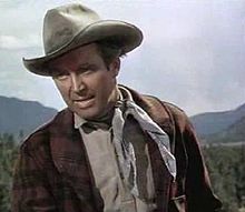 L'actor estausunidense James Stewart en 1953, en a cinta The Naked Spur.