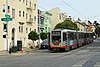 A train at Irving and 4th Avenue, 2018