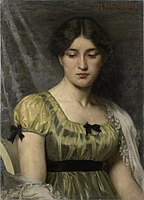 Portrait of a Woman, 1886 in the collection of the Rijksmuseum[5]