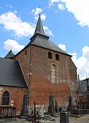 L'église fortifiée.