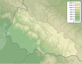 Voir sur la carte topographique de l'oblast de Transcarpatie