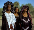 Woananan matan Wodaabe masu zanan fuska