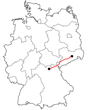 Verlauf der B 173