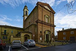 Skyline of Robecco Pavese