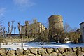 Le château fort d'Esplantas.