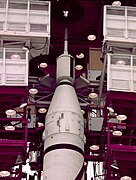 Nabyskoot van Explorer 1 bo-op Juno I aanjaer