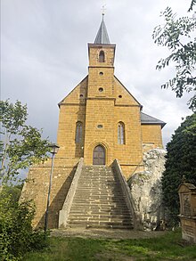 Foto der Wallfahrtskirche Gügel am Fels