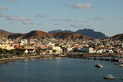 Mindelo auf der Insel São Vicente