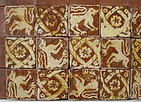 Średniowieczne płytki ceramiczne