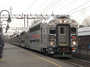 NJ Transit Multi-level coach