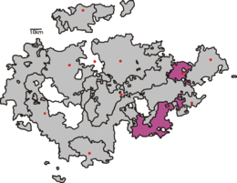 Principato di Reuss linea cadetta - Localizzazione