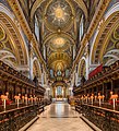 La coro de la Catedral de San Paulo, London