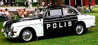 1970 Volvo Amazon sedan Police