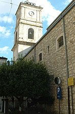 Il campanile della chiesa madre.