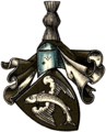 Wappen der Droste zu Hülshoff im Wappenbuch des Westfälischen Adels