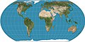 Image 15The Equal Earth projection (2018), an increasingly popular equal-area pseudocylindrical projection for world maps (from Cartographic design)