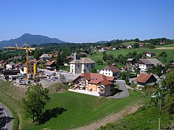 Skyline of Faucigny