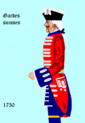 Uniforme, 1750.