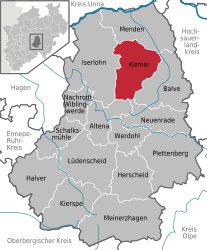 Hemer – Mappa