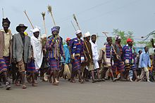 peaceful demonestration in Karati town