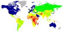 Map of countries by GDP (PPP) per capita in 2024.svg
