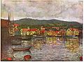 ’Illustration of Molde’, painting by Nico Wilhelm Jungmann, 1904