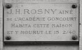 L'écrivain J.-H. Rosny aîné mourut au no 47 en 1940.