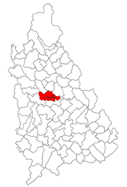 Розташування міста Тирговіште
