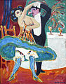 Ernst Ludwig Kirchner: Varieté (Angol táncospár), 1912/1913