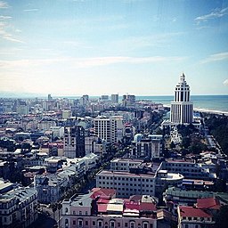 Vy över Batumi