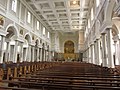 Interior with nave from entrance