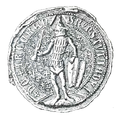Seal of Duke Kęstutis from 1379.