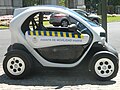 Madrid trafik direktörlerinden Renault Twizy.