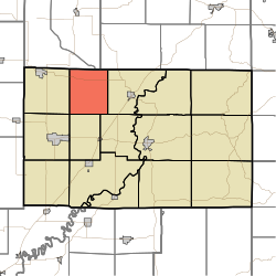 Location in Greene County