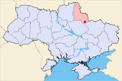 Vị trí của Okhtyrka