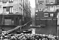 The street during the Great Flood of 1910