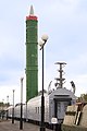 Image 13Soviet RT-23 Molodets ICBM launch train, in the St Petersburg museum (from Railroad car)