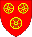 Герб Пейна де Роэ и его дочери Кэтрин Суинфорд до 1396 года