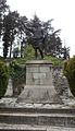 The statue of Emperor Augustus in Susa, Piedmont, Italy. I believe this statue is a replica, with the real one now in a museum