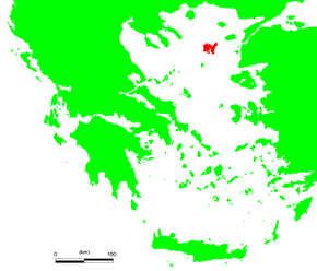 Poziția localității Lemnos