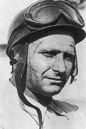 Juan Manuel Fangio, who won an incredible five World Championships in the 1950s.