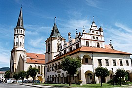 Rathaus und Dom von Levoča