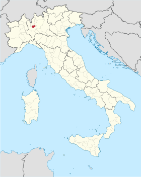 Localisation de Province de Monza et de la Brianza