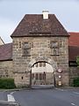 Forchheimer Tor der alten Wehrmauer