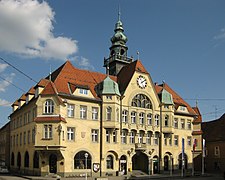 Max von Ferstel: Ptujska mestna hiša (1906-1908 - prva nagrada na natečaju)