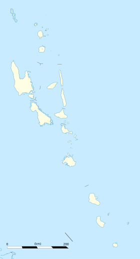 Efate alcuéntrase en Vanuatu