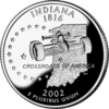 Indiana quarter