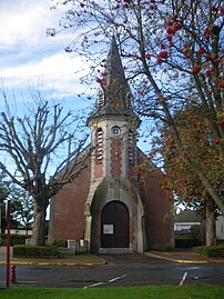 L'église Saint-Vaast.