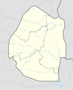 Manzini is located in Eswatini